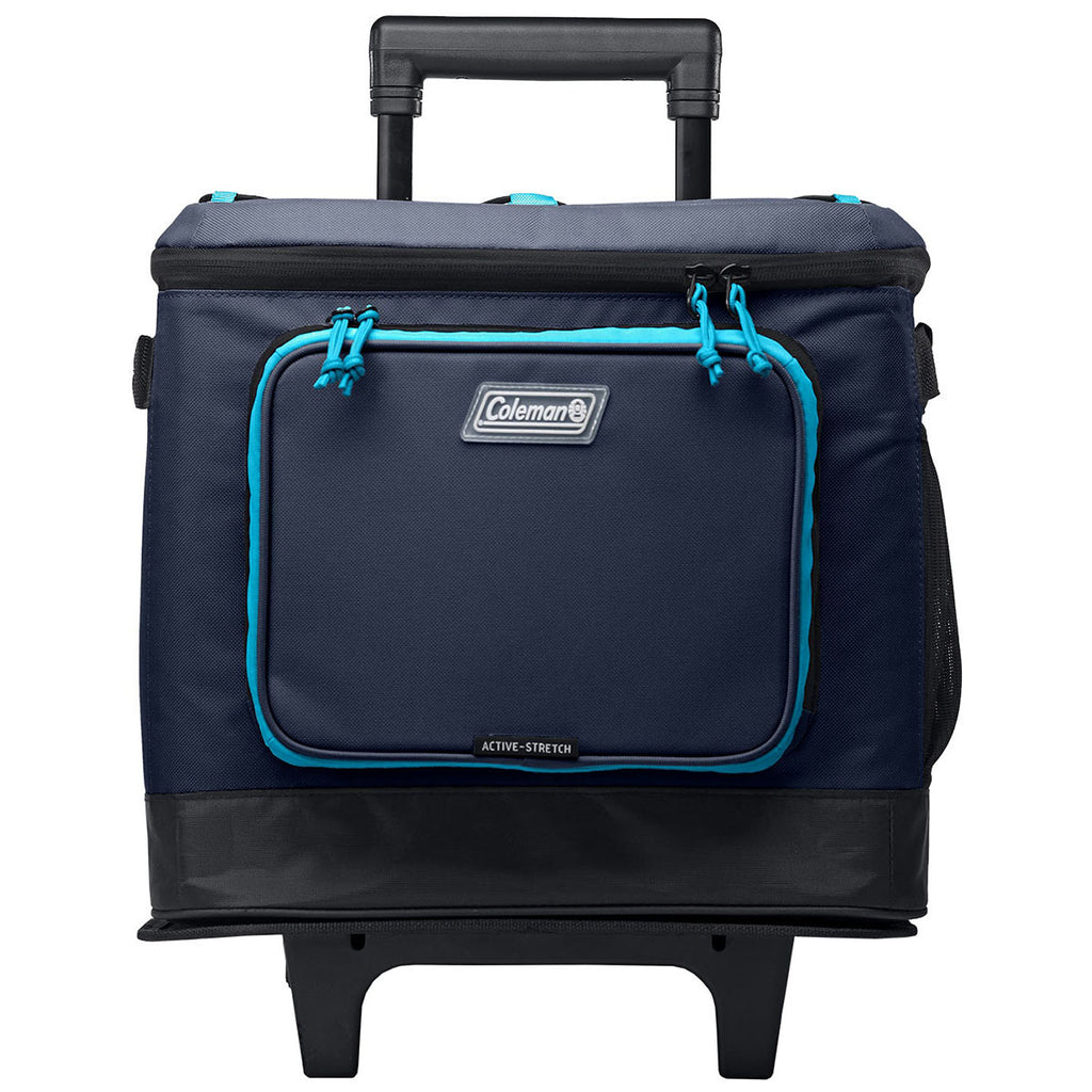 Coleman Blue XPAND 42-Can Wheeled Soft Cooler