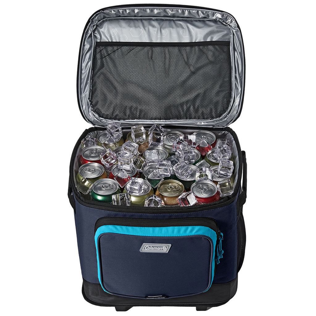 Coleman Blue XPAND 42-Can Wheeled Soft Cooler