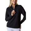 Straight Down Women's Black Opal Half Zip