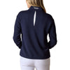 Straight Down Women's Indigo Opal Half Zip