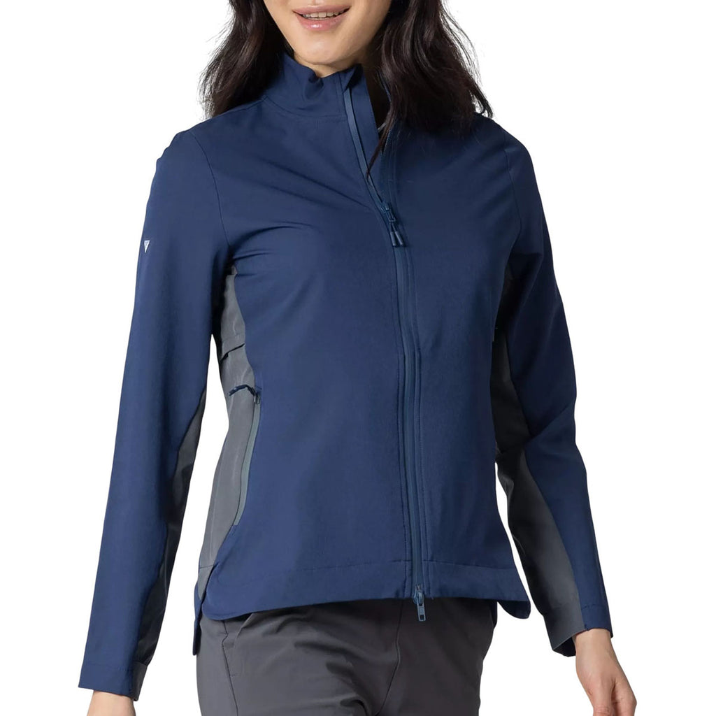 Levelwear Women's Navy/Charcoal Bevel Jacket