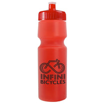 Garyline Translucent Red Venture Bike Bottle - 24 oz.