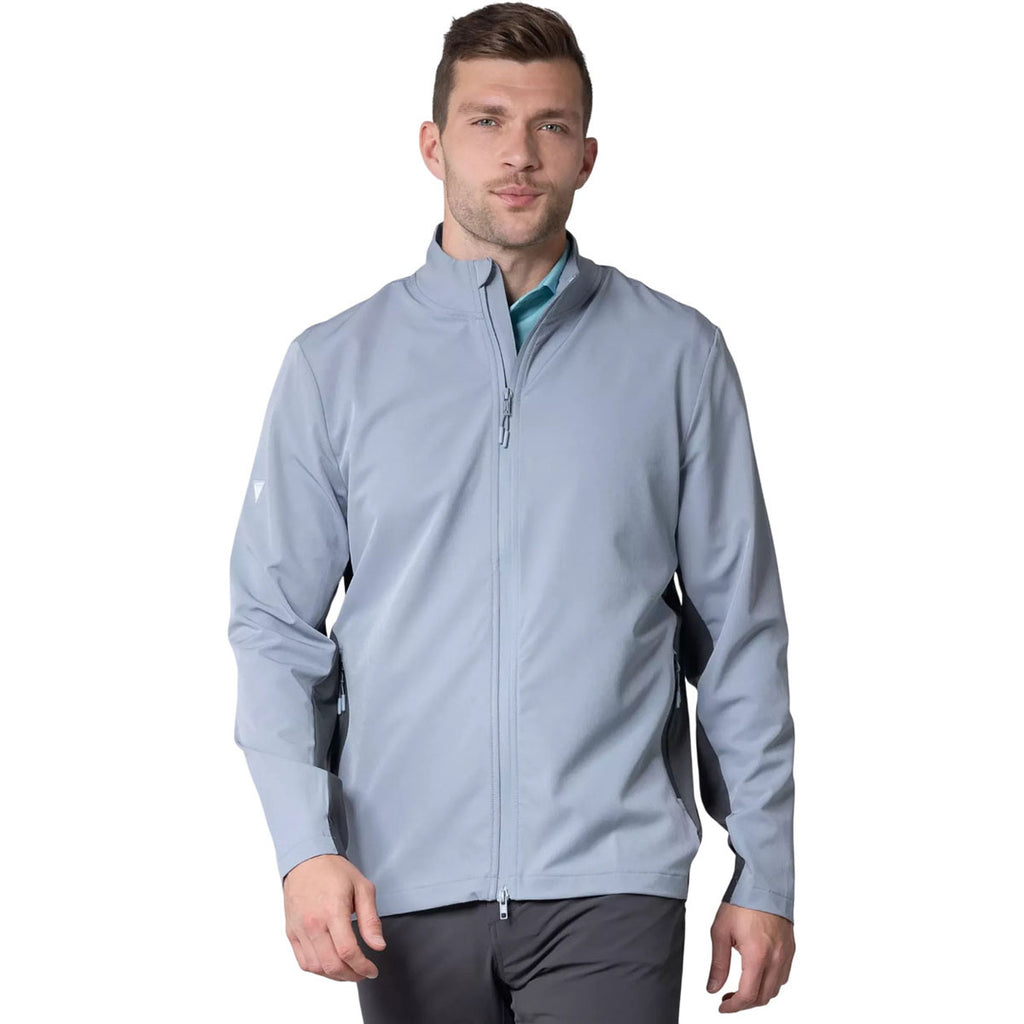 Levelwear Men's Pebble/Charcoal Harrington Jacket