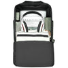 Ariel Premium Pewter Grey Chateau Leatherette Backpack