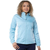 Levelwear Women's Mute Blue/White Band Windbreaker