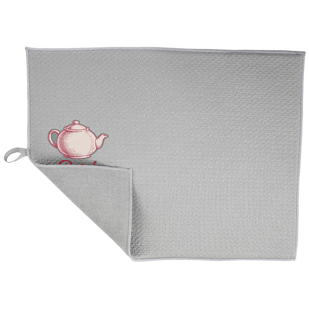 Ariel Premium Grey Saloon 20" x 15" Dish Drying Mat