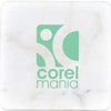 Beacon White Marble Coaster (single)