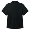 UNRL Women Black Short Sleeve Pique Pro Polo