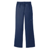 Wink Women's Navy Petite Workflex Flare Leg Cargo Pant