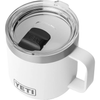 YETI White Rambler 14 oz Stackable Mug with Durasip Ceramic Lining