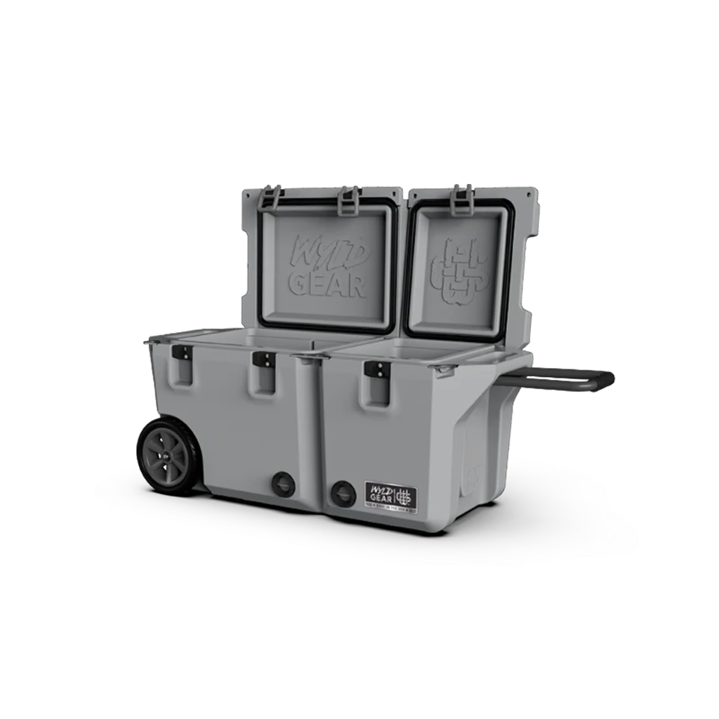 Wyld Gear Grey Freedom Series 65QT Divided Cooler