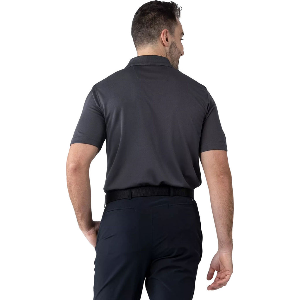 Levelwear Men's Charcoal Omaha Polo