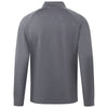 Levelwear Men's Heather Charcoal Calibre Recycled Quarter Zip