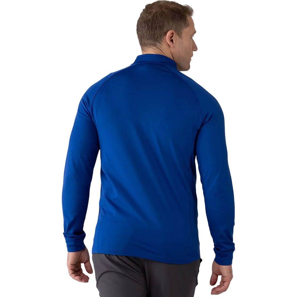 Levelwear Men's Team Royal Calibre Recycled Quarter Zip