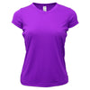 BAW Women's Electric Purple Xtreme Tek T-Shirt