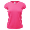 BAW Women's Neon Pink Xtreme Tek T-Shirt