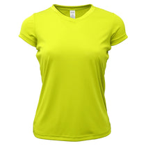 BAW Women's Neon Yellow Xtreme Tek T-Shirt