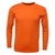 BAW Men's Orange Xtreme Tek Long Sleeve Shirt