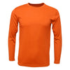 BAW Men's Orange Xtreme Tek Long Sleeve Shirt