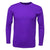 BAW Men's Purple Xtreme Tek Long Sleeve Shirt