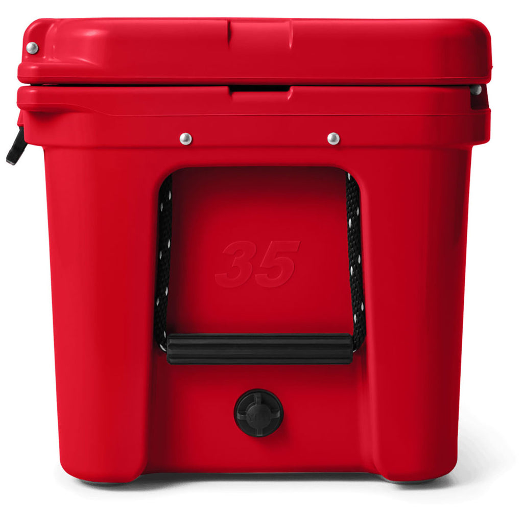 YETI Rescue Red Tundra 35 Hard Cooler