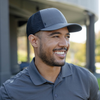 Zusa Heather Grey/Black Open Road Trucker Cap