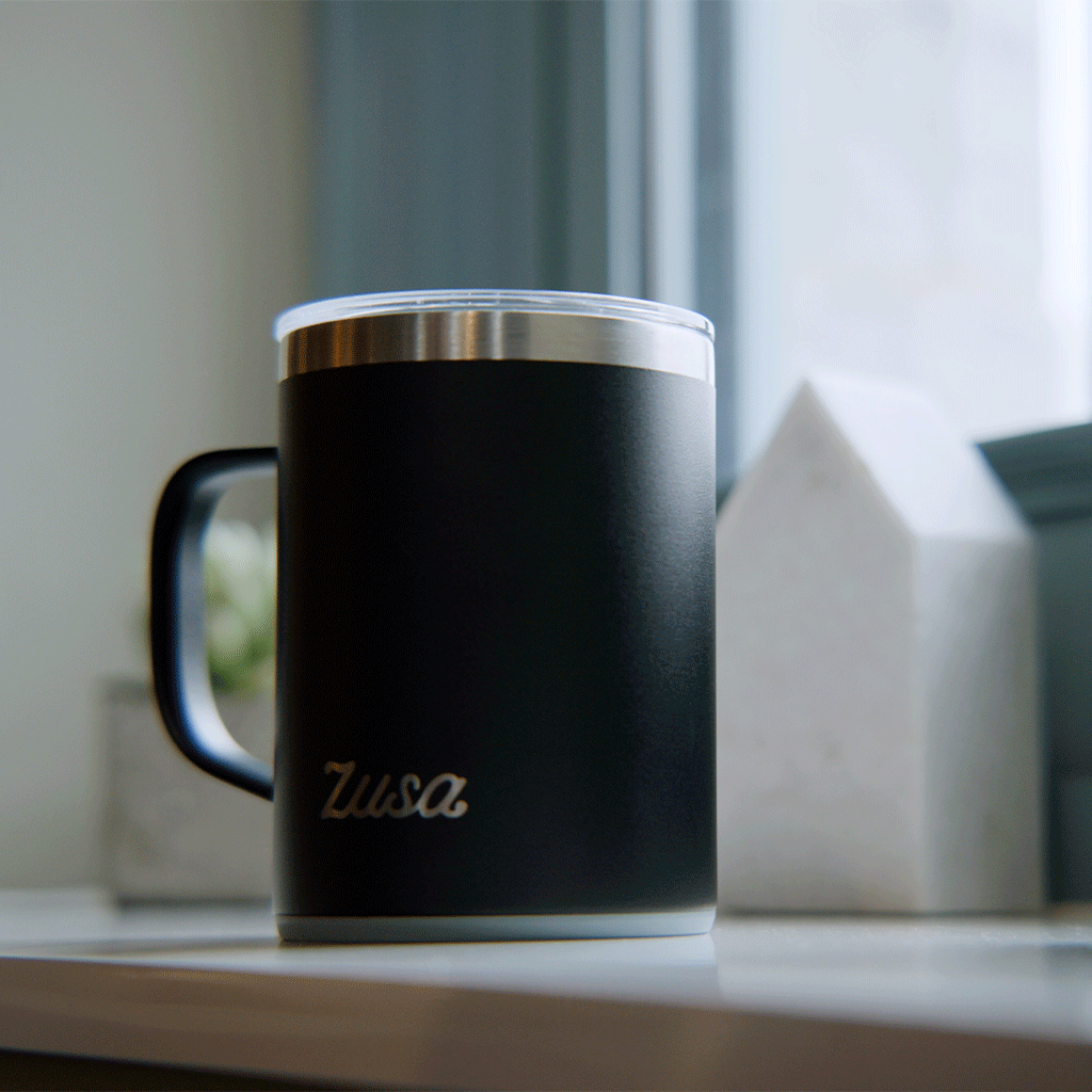 Zusa Black Daybreaker Mug 14 oz
