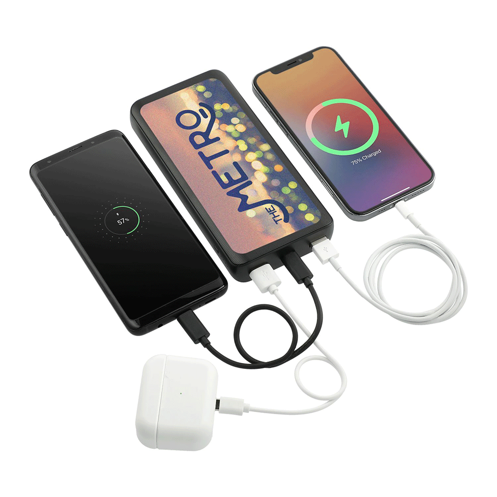 Mophie Black Power Boost 20,000 mAh Power Bank with USB-C Port
