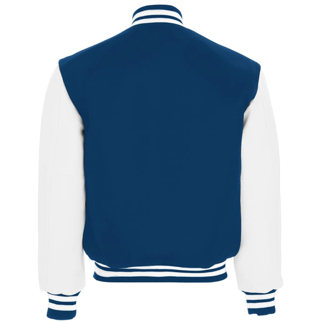Holloway Dark Royal/White Varsity Jacket