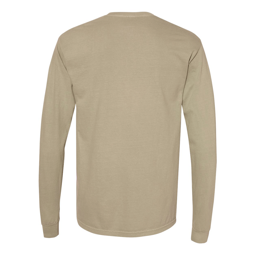 Comfort Colors Men's Khaki 6.1 Oz. Long-Sleeve T-Shirt