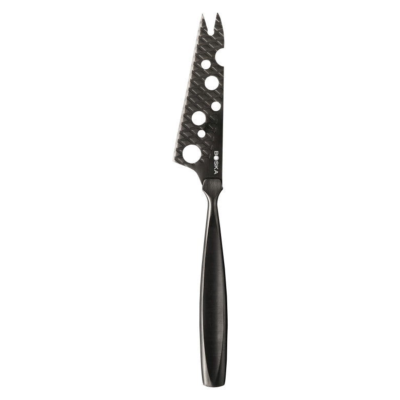 BOSKA Black Cheese Knife Set Monaco+ Dark