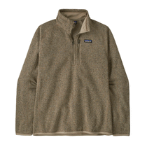 Patagonia Men's Seabird Grey w/SeaBird Grey Better Sweater Quarter Zip 2.0