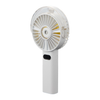 Bullet White Portable LED Fan with Water Mist