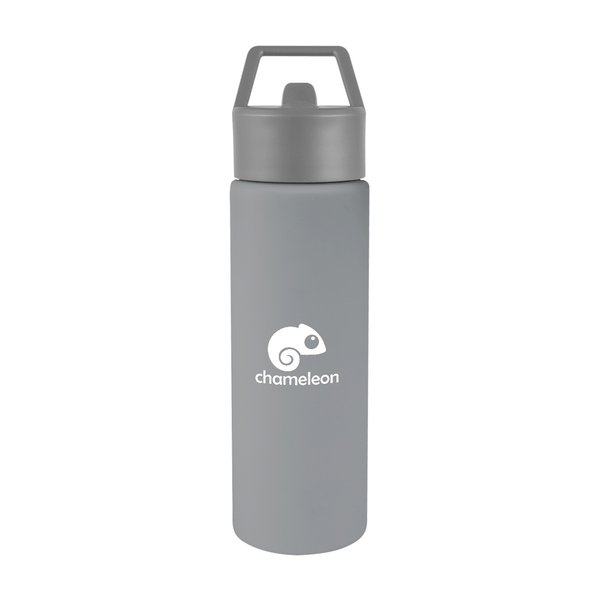 Hit Grey 24 Oz. Torrey Recycled Stainless Steel Bottle