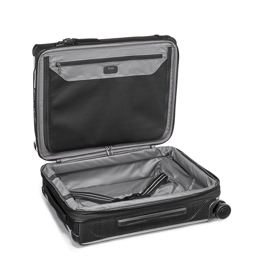 TUMI Black/Graphite Tegra Lite Continental 4-Wheeled Carry-On