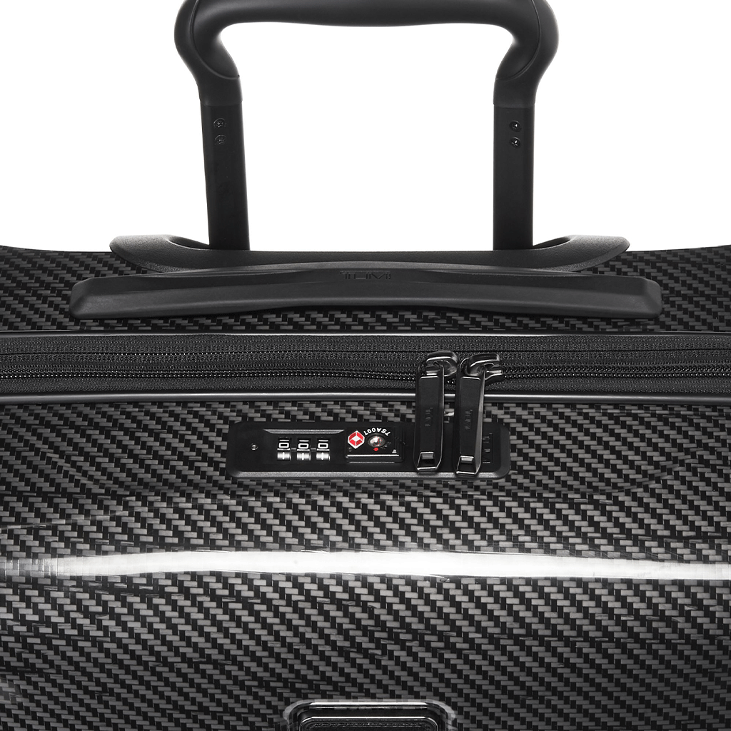 TUMI Black/Graphite Tegra Lite Continental 4-Wheeled Carry-On