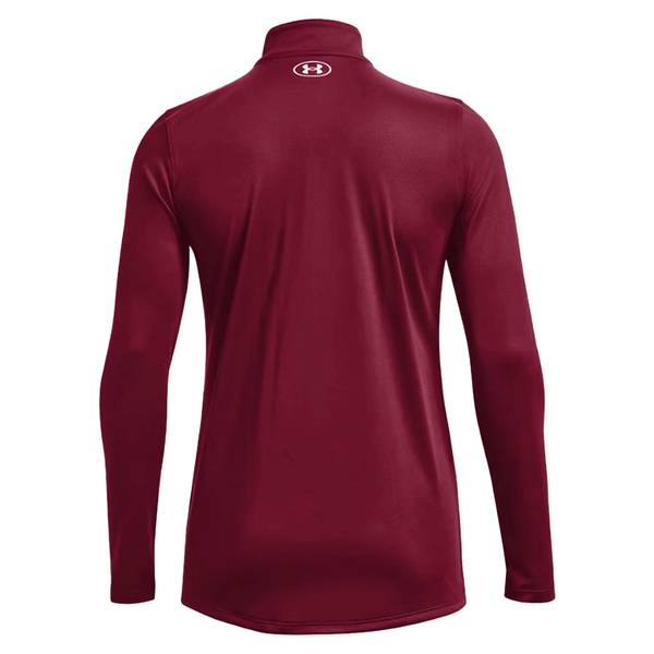 Under Armour Women s Cardinal White Team Tech 1 2 Zip Under armour women s cardinal white team tech 1 2 zip