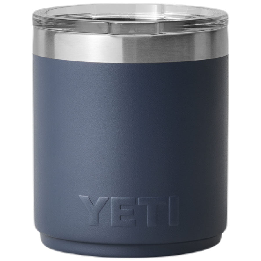 YETI Navy Rambler 10 oz Stackable Lowball 2.0 with Durasip Ceramic Lining
