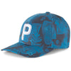 Puma Golf Navy Blazer/Ocean Depths Beach Print P Snapback Cap