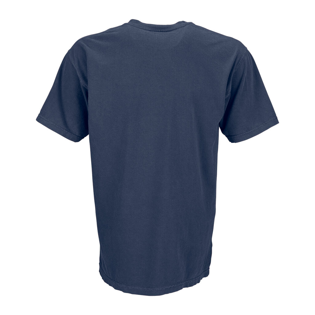 Vantage Men's Weathered Navy Color Wash T-Shirt