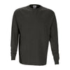 Vantage Men's Dark Grey Color Wash Long Sleeve T-Shirt