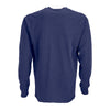 Vantage Men's Weathered Navy Color Wash Long Sleeve T-Shirt