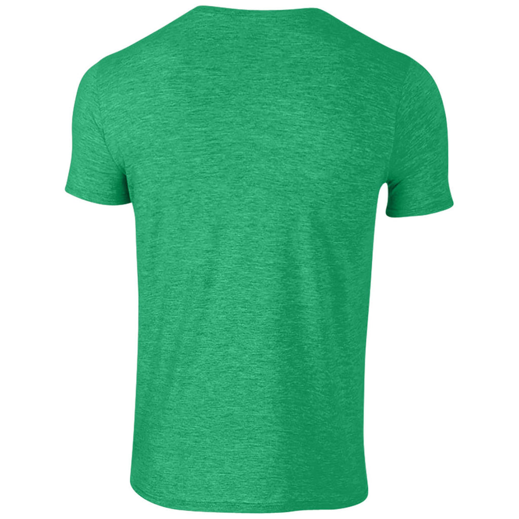 HOWLIN'｜SHORT-SLEEVED ROUND NECK T-SHIRTS (AMNESIA GREE Vantage Men's Heather Irish Green Hi-Def T-Shirt