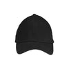 Vantage Men's Black Clutch Solid Stretch Fitted Constructed Twill Cap