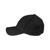 Vantage Men's Black Clutch Solid Stretch Fitted Constructed Twill Cap