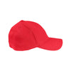 Vantage Men's Red Clutch Solid Stretch Fitted Constructed Twill Cap