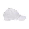 Vantage Men's White Clutch Solid Stretch Fitted Constructed Twill Cap