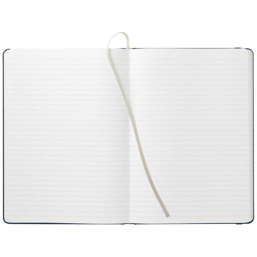 Karst Navy Stone Bound Notebook "5.5 x 8.5"