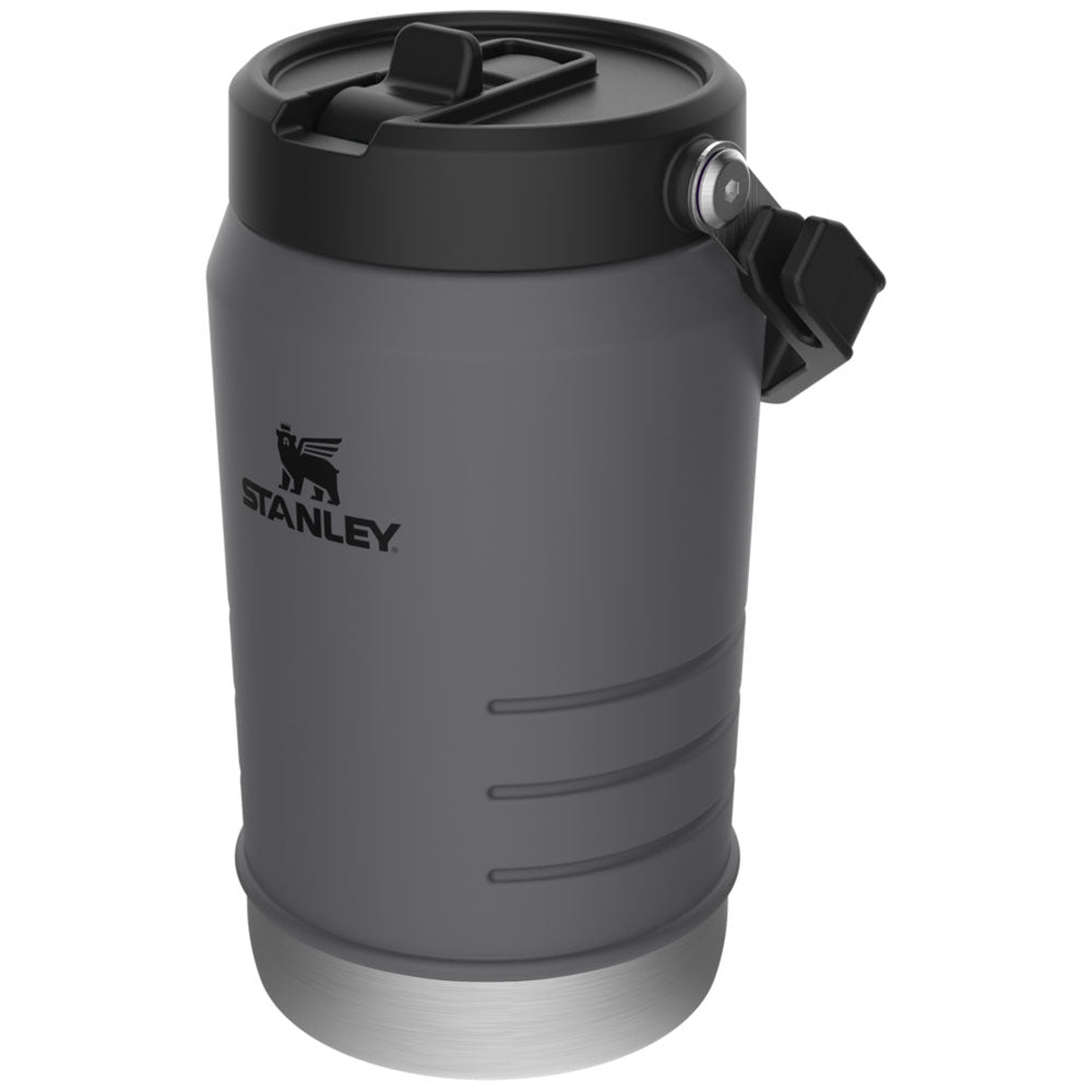 STANLEY] Stanley Ice Flow Flip Straw Tumbler 887 mm White Charcoal
