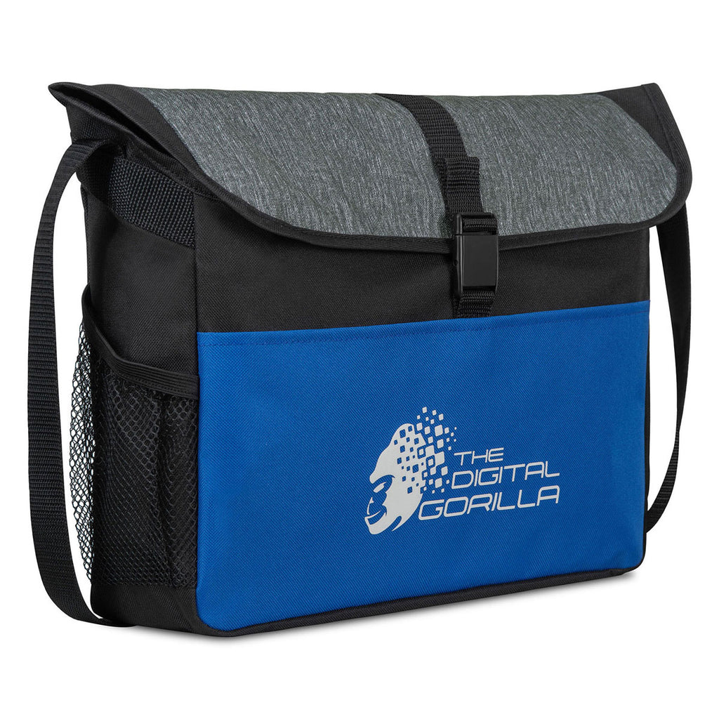 Gemline Royal Blue Rockland Messenger Bag